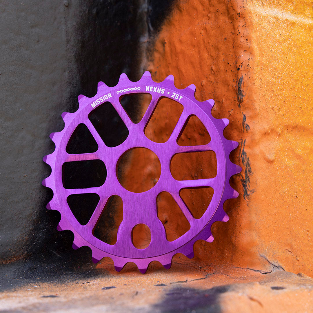 Purple bmx sprocket best sale