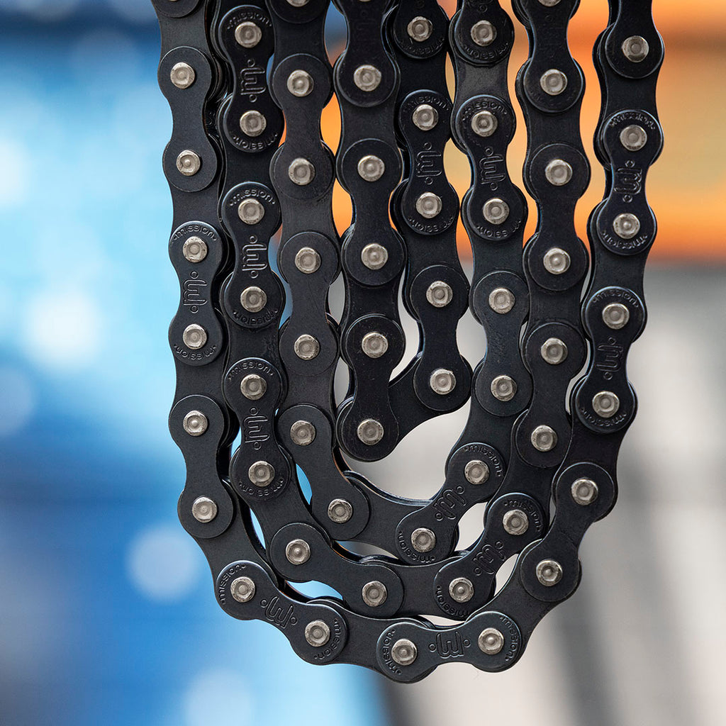 The Mission 510 heat-treated chain is tough!