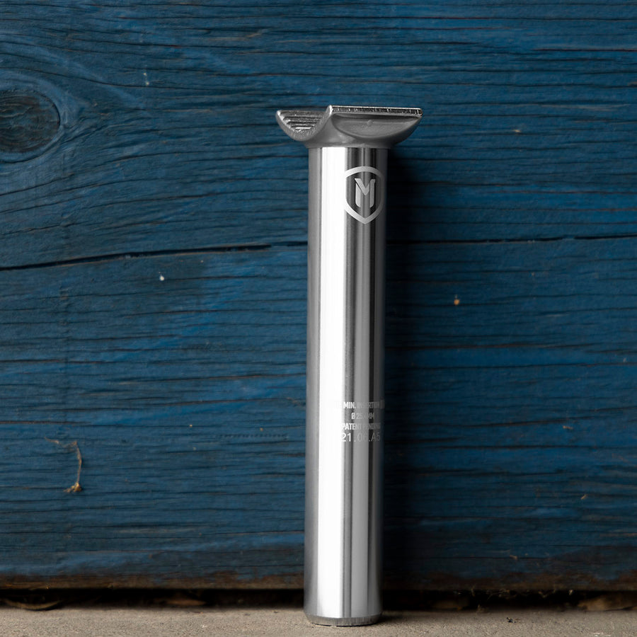 Post up on a Mission Pivotal seat post. – Mission BMX